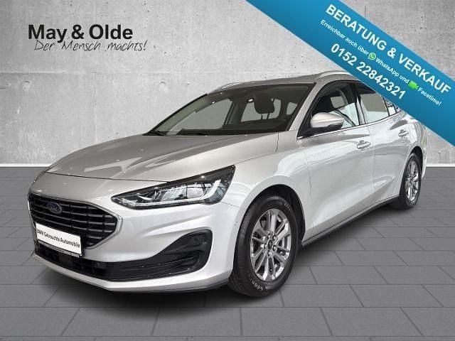 Silber Gebraucht 2023 Ford Focus Titanium Kombi | 15.999 € (Superpreis) - Bild 1/4