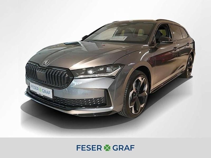 Graphitegrau Neu 2025 Skoda Superb SportLine Kombi | 47.590 € (Superpreis) - Bild 1/4