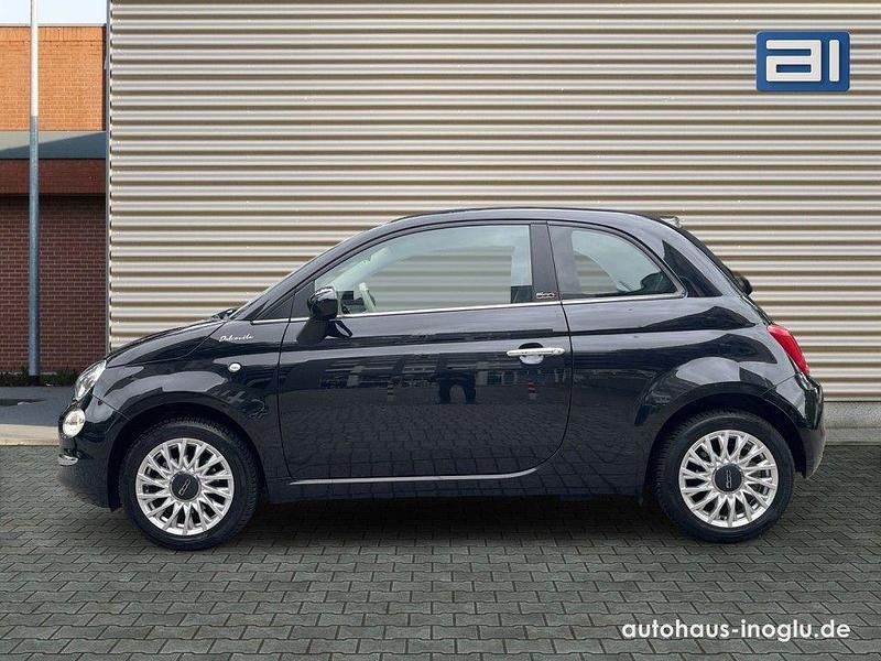 Gebraucht Fiat 500 71 PS (52 kW) 2023 Schwarz vesuvio schwarz (metallic) Cabrio