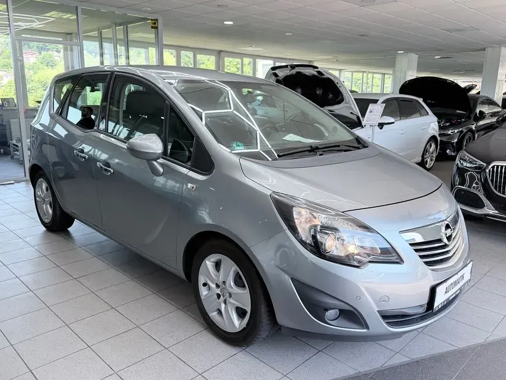 Gebraucht Opel Meriva 110 PS (80 kW) 2012 Silber Van / Kleinbus