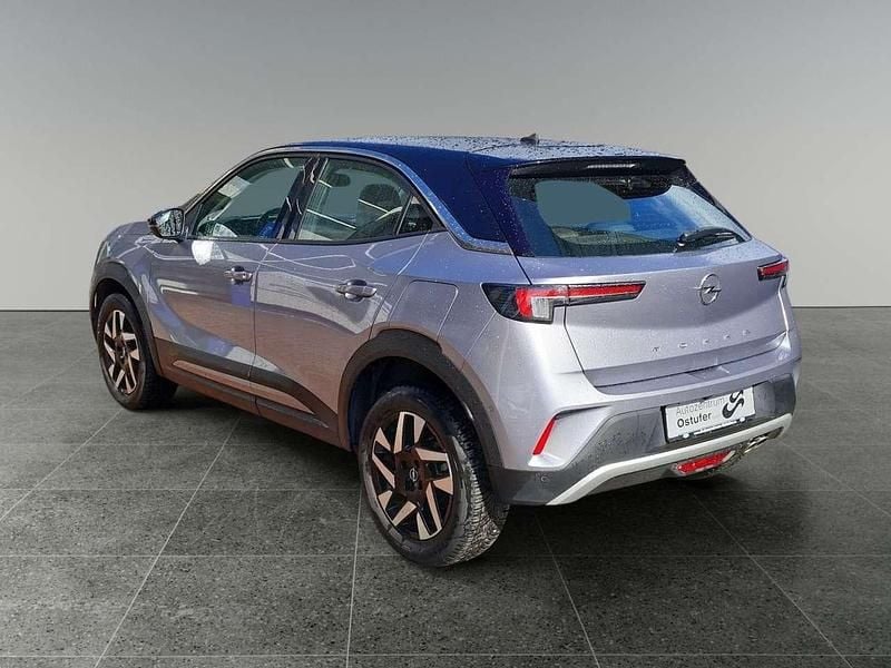 Gebraucht Opel Mokka Elegance 131 PS (96 kW) 2021 Kontrast grau/quarz silber SUV
