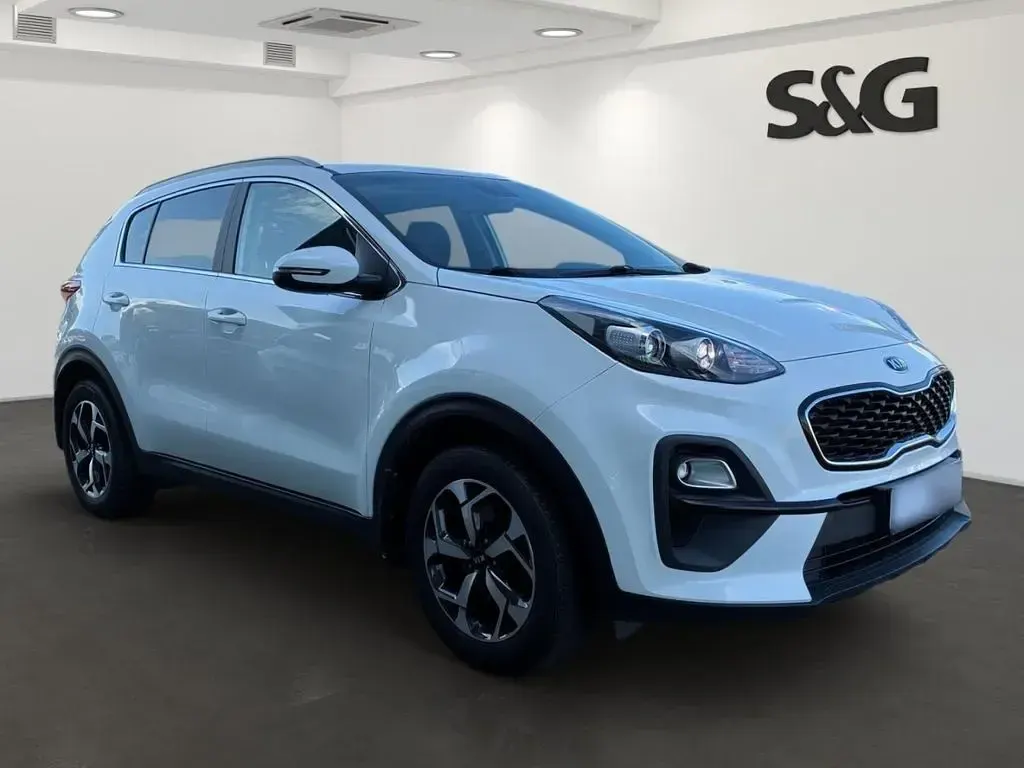 Gebraucht Kia Sportage Vision 177 PS (130 kW) 2021 Weiss SUV