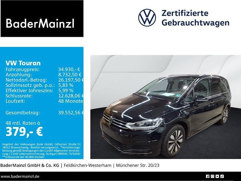 Schwarz Gebraucht 2025 VW Touran Goal Van / Kleinbus | 34.930 € (Etwas zu teuer) - Bild 1/3