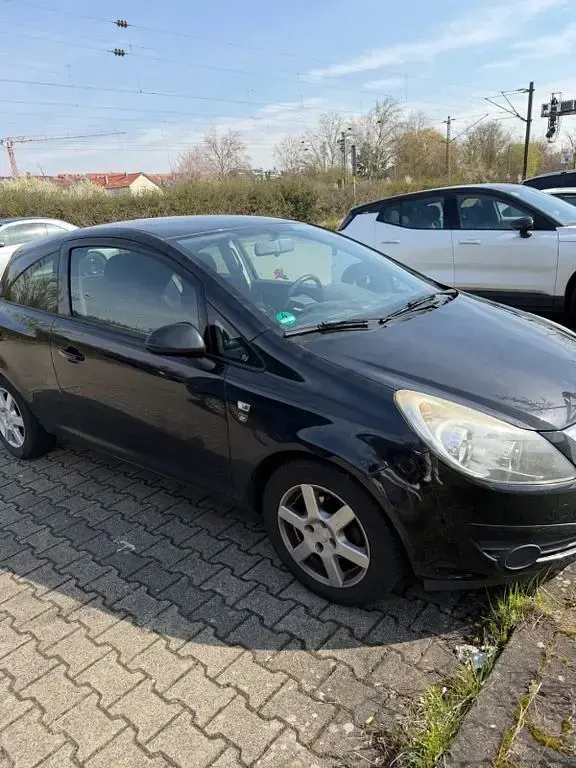 Gebraucht Opel Corsa 80 PS (58 kW) 2010 Schwarz Kleinwagen