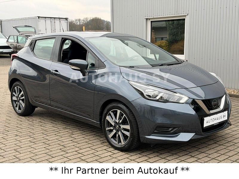 Gebraucht Nissan Micra Acenta 71 PS (52 kW) 2017 Grau Kleinwagen