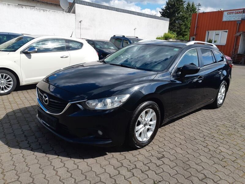 Schwarz Gebraucht 2013 Mazda 6 Center-Line Kombi | 4.580 € (Etwas zu teuer) - Bild 1/4