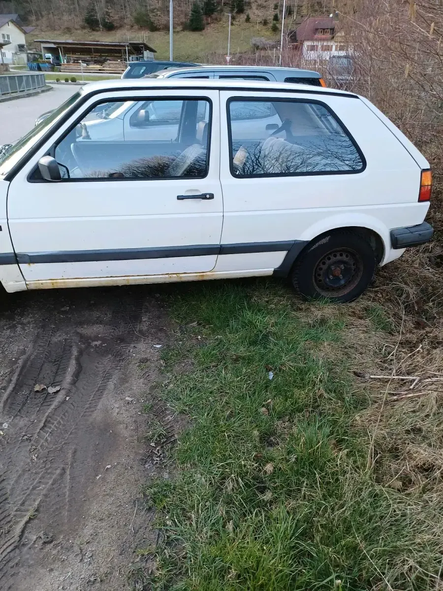 Gebraucht VW Golf III 54 PS (39 kW) 1991 Weiß Kleinwagen