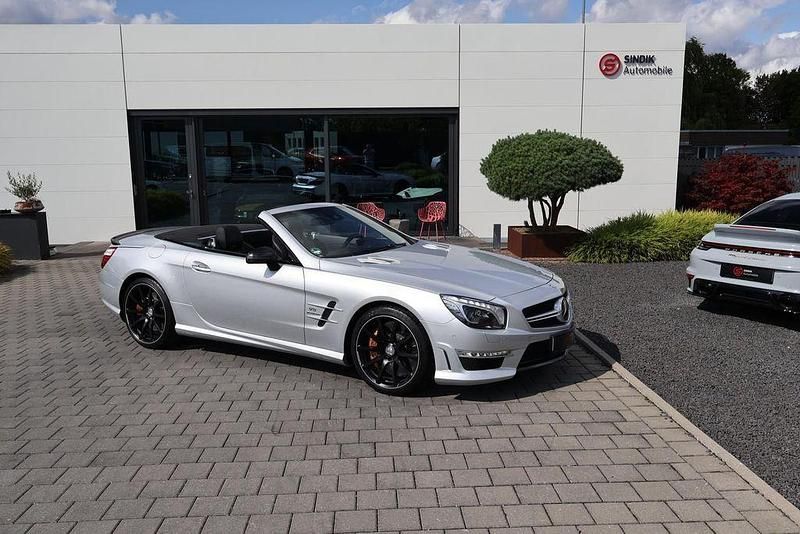 Gebraucht Mercedes SL63 AMG AMG 564 PS (414 kW) 2013 Silber Cabrio
