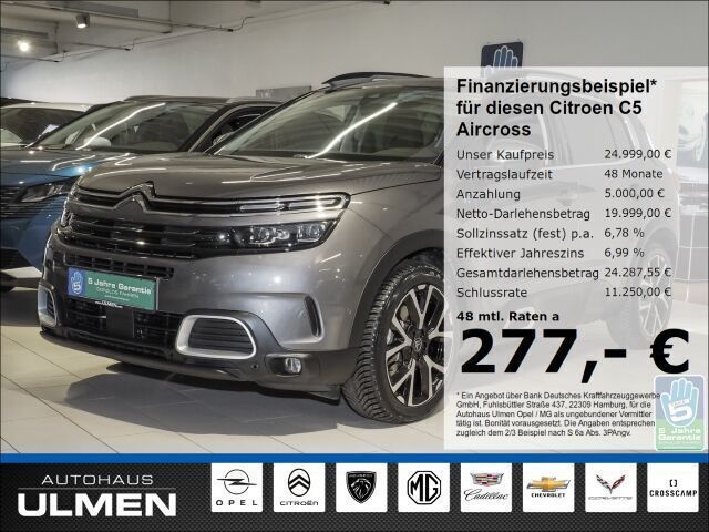 Grau Gebraucht 2020 Citroën C5 Aircross Shine SUV | 24.999 € (Etwas zu teuer) - Bild 1/4