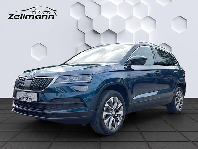 Blau Gebraucht 2022 Skoda Karoq Clever SUV | 26.638 € (Guter Preis) - Bild 1/3