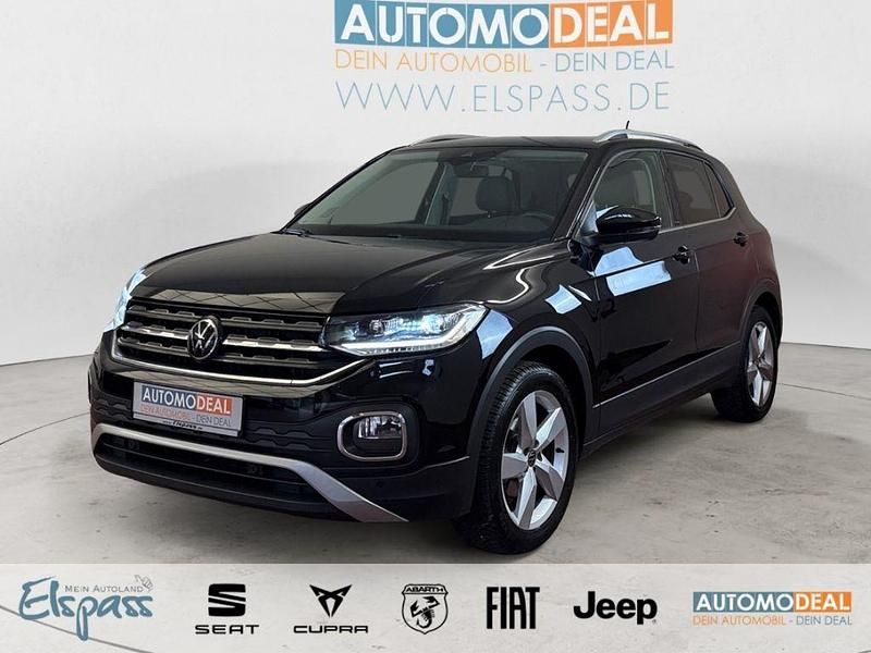 Schwarz Gebraucht 2022 VW T-Cross Style SUV | 22.649 € (Fairer Preis) - Bild 1/4