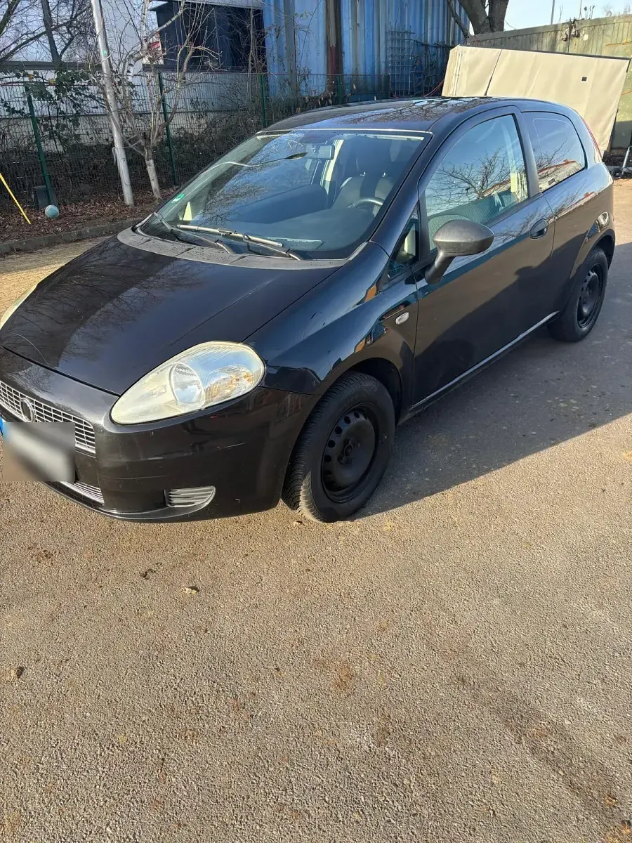 Gebraucht Fiat Punto 70 PS (51 kW) 2009 Schwarz Kleinwagen