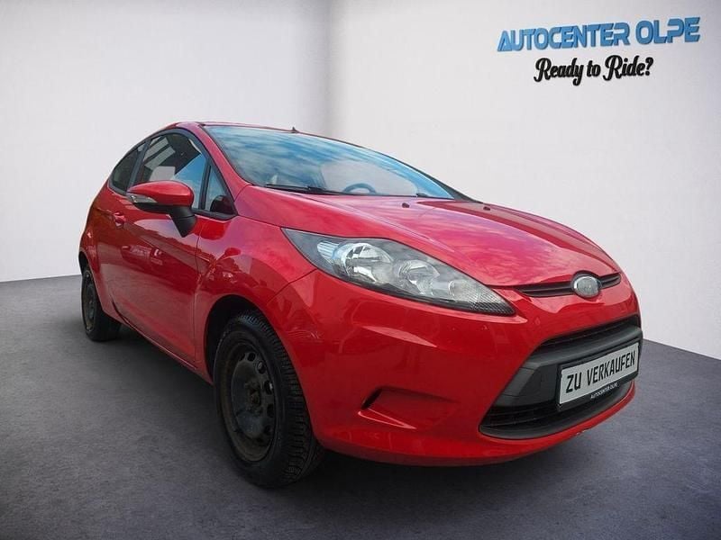 Rot Gebraucht 2009 Ford Fiesta Trend Kleinwagen | 3.499 € (Fairer Preis) - Bild 1/4