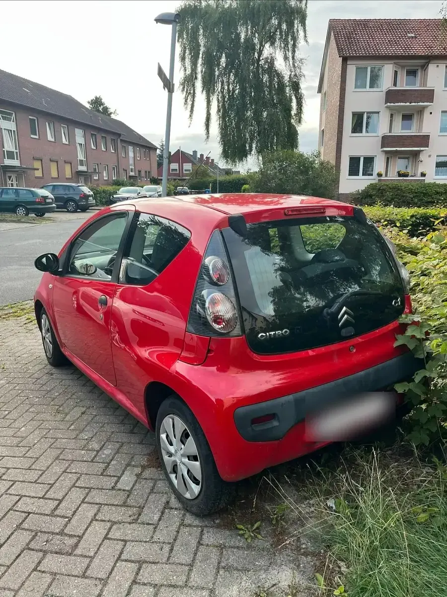 Gebraucht Citroën C1 68 PS (50 kW) 2009 Rot Kleinwagen