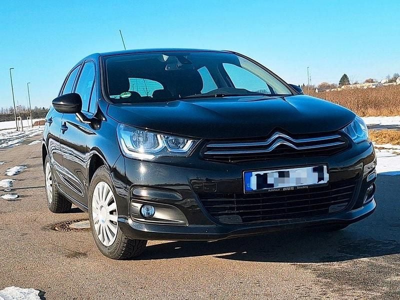 Gebraucht Citroën C4 SELECTION 131 PS (96 kW) 2018 Schwarz Limousine