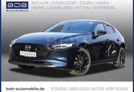 Neu Mazda 3 Homura-Line 140 PS (102 kW) 2025 Deep crystal blue Limousine