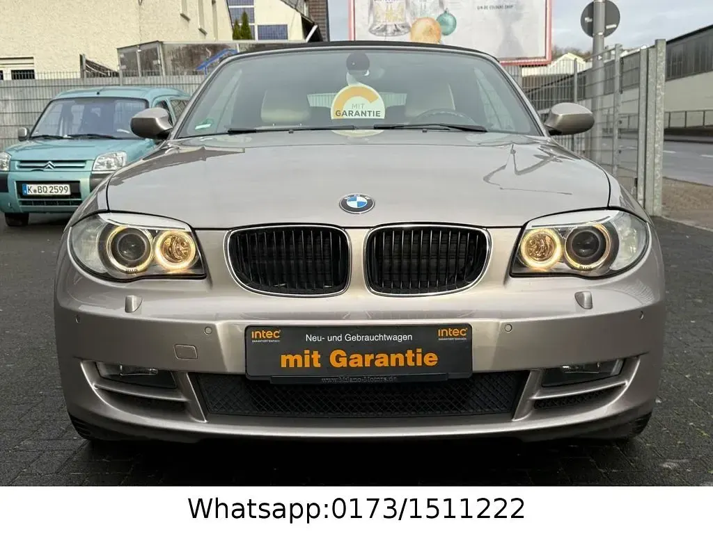 Gebraucht BMW 120 Cabriolet Efficient Dynamics 177 PS (130 kW) 2008 Silber Cabrio