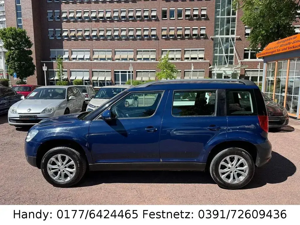 Używany Skoda Yeti 122 KM (89 kW) 2013 Niebieski SUV