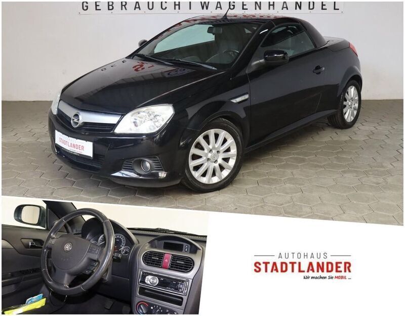 Saphirschwarz mi2 Gebraucht 2005 Opel Tigra Enjoy Cabrio | 1.250 € (Superpreis) - Bild 1/4