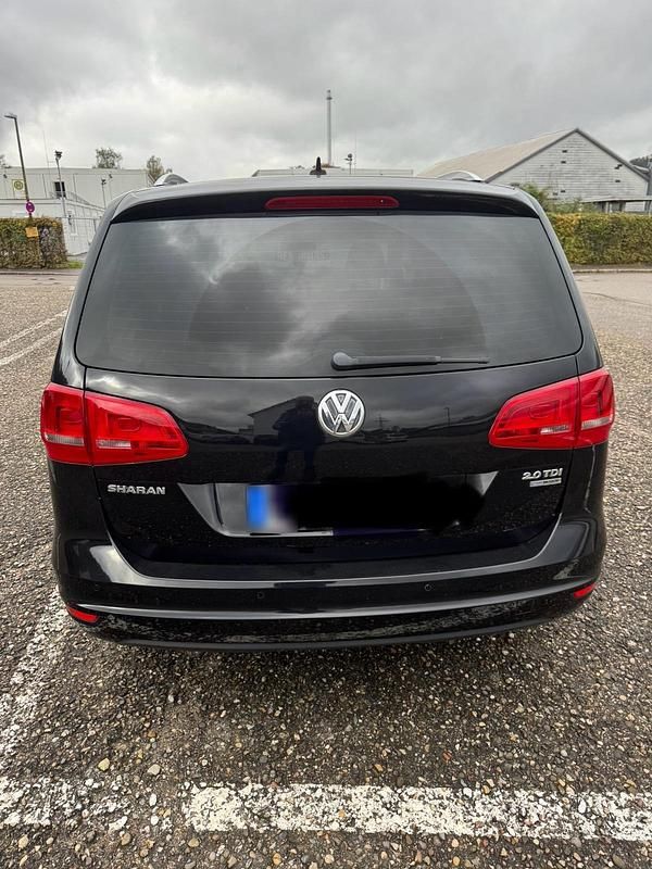 Gebraucht VW Sharan Style 170 PS (125 kW) 2011 Schwarz Van / Kleinbus