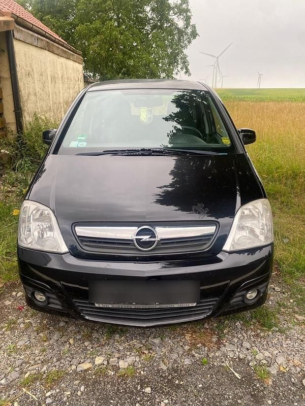 Schwarz Gebraucht 2006 Opel Meriva Van / Kleinbus | 550 € (Superpreis) - Bild 1/4