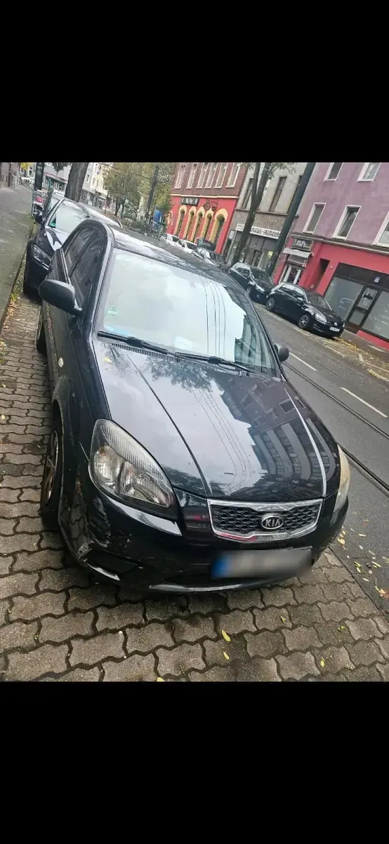 Gebraucht Kia Rio 2010 Schwarz Limousine