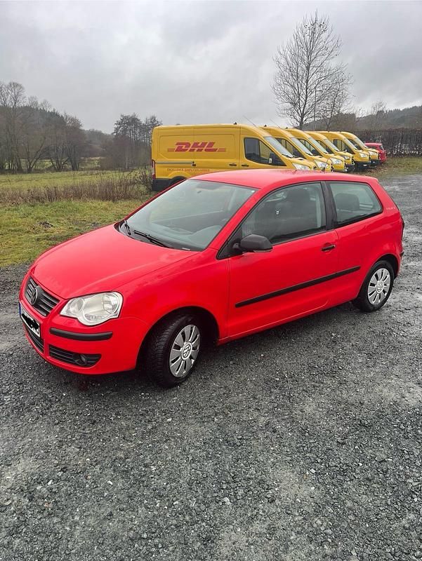 Rot Gebraucht 2007 VW Polo Kleinwagen | 350 € (Superpreis) - Bild 1/4