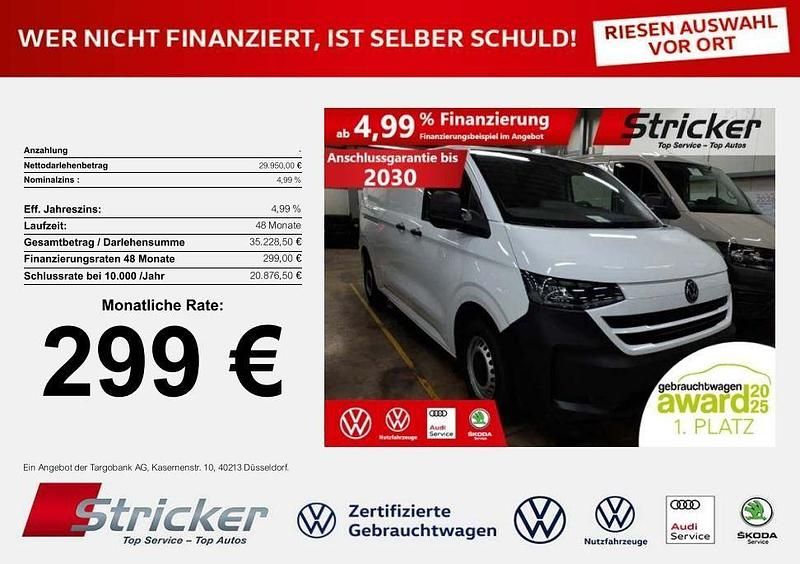 Second-hand VW Transporter 110 CP (80 kW) 2025 Alb Van