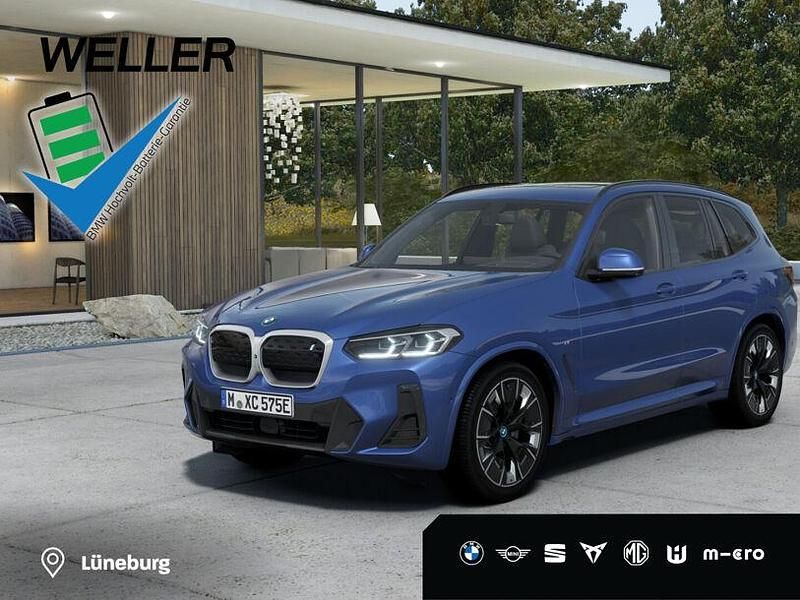 Phytonicblau (blau) Gebraucht 2022 BMW iX3 Shadowline SUV | 39.590 € (Fairer Preis) - Bild 1/3