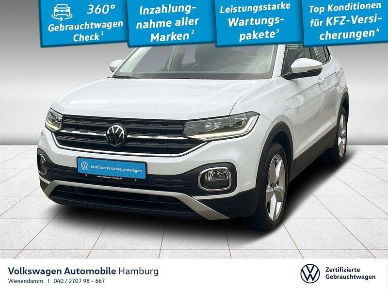 Weiß Gebraucht 2022 VW T-Cross Style SUV | 19.930 € (Fairer Preis) - Bild 1/3