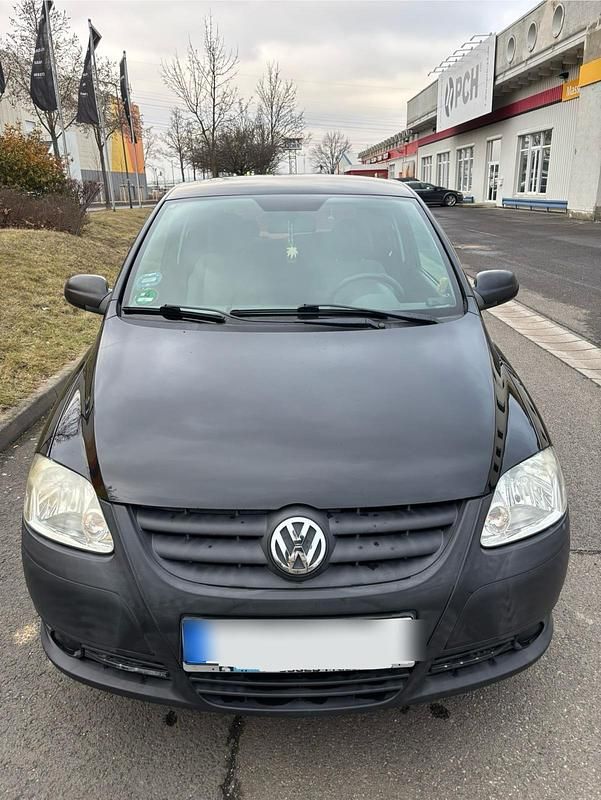 Gebraucht VW Fox 55 PS (40 kW) 2009 Schwarz Kleinwagen