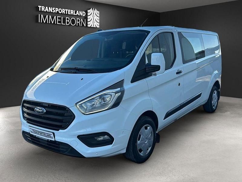 Gebraucht Ford Transit Custom Trend 131 PS (96 kW) 2021 Weiß Van / Kleinbus