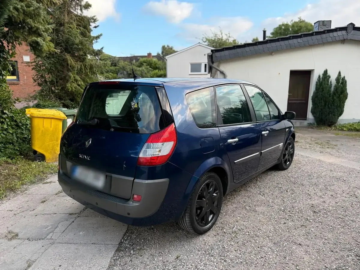 Gebraucht Renault Scénic II 120 PS (88 kW) 2006 Blau Van / Kleinbus
