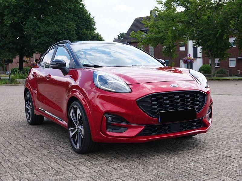 Rot Gebraucht 2021 Ford Puma Gen-E ST-Line SUV | 19.000 € (Fairer Preis) - Bild 1/4