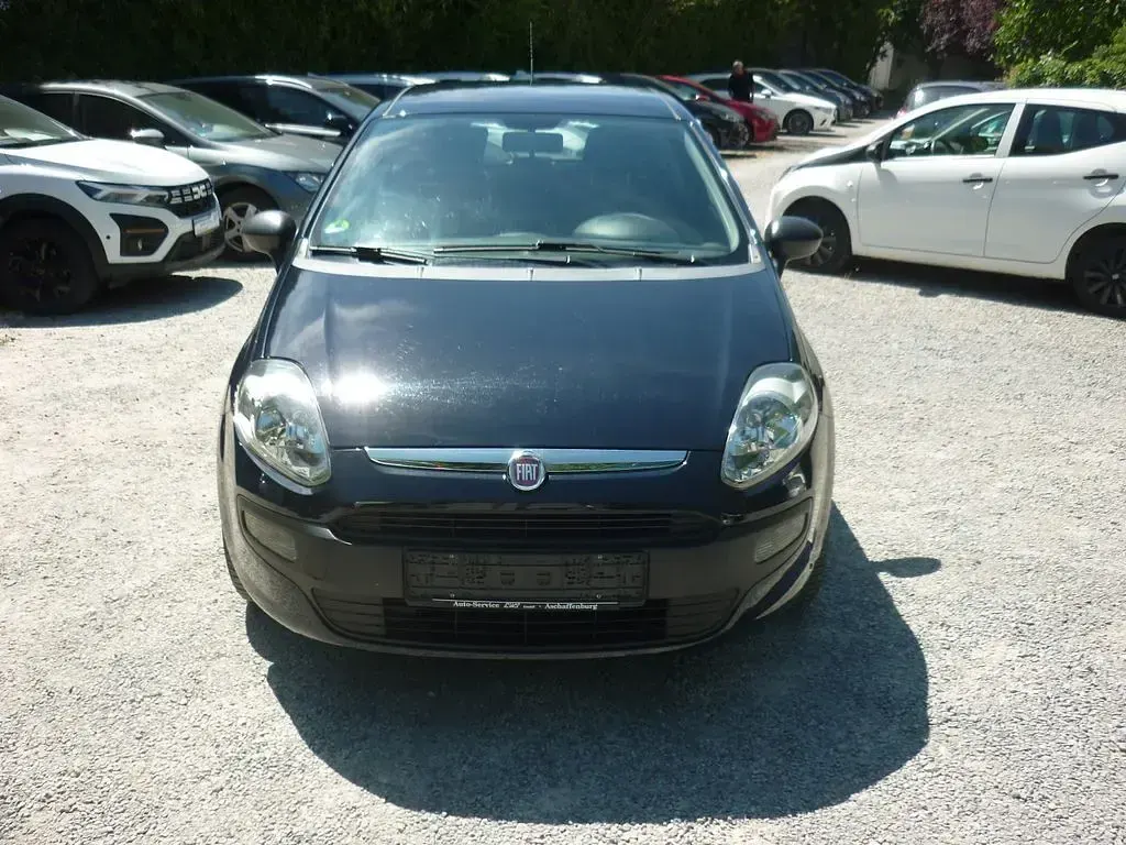 Gebraucht Fiat Punto Evo Active 65 PS (47 kW) 2010 Blau Kleinwagen