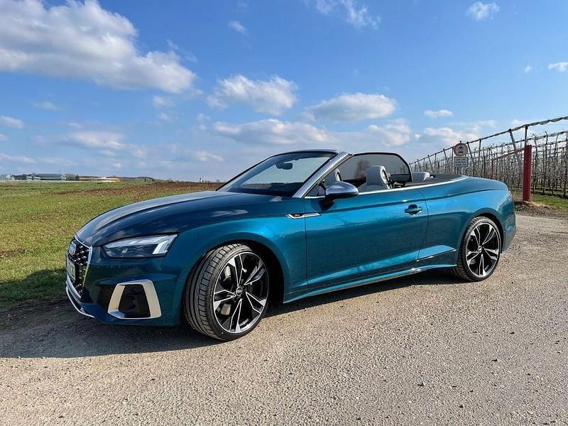 Grün Gebraucht 2021 Audi S5 Cabriolet Exclusive Cabrio | 49.950 € (Fairer Preis) - Bild 1/4