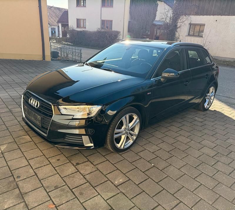 Gebraucht Audi A3 S-Line 150 PS (110 kW) 2018 Schwarz Limousine