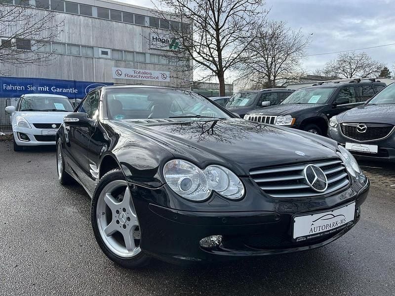 Gebraucht Mercedes SL500 AMG 306 PS (225 kW) 2002 Schwarz Cabrio