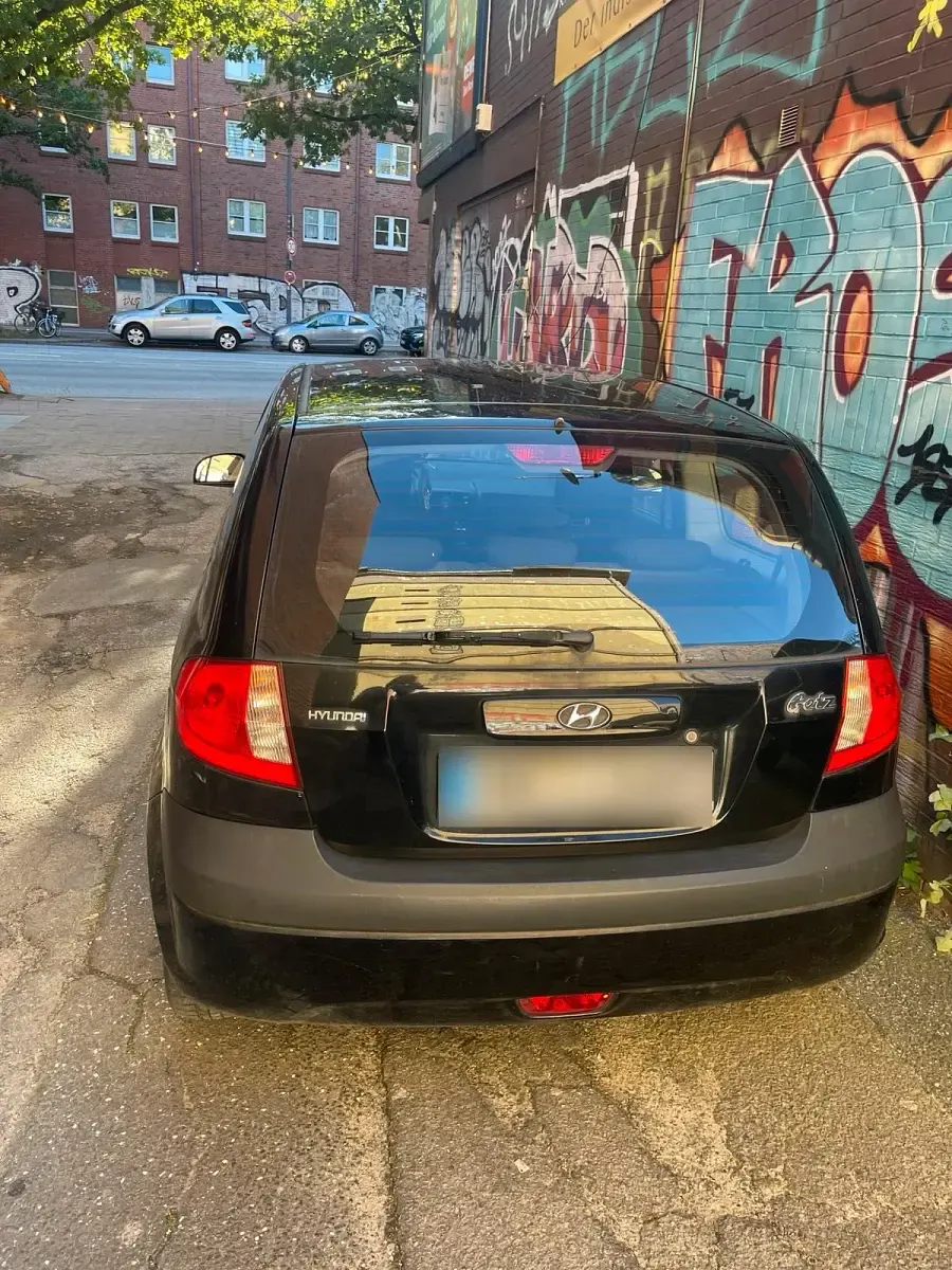 Gebraucht Hyundai Getz 51 PS (37 kW) 2007 Schwarz Kleinwagen