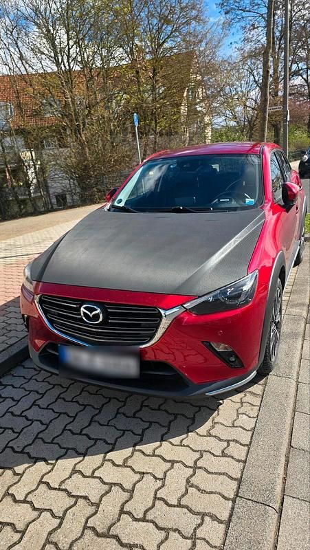 Gebraucht Mazda CX-3 121 PS (88 kW) 2019 Rot SUV