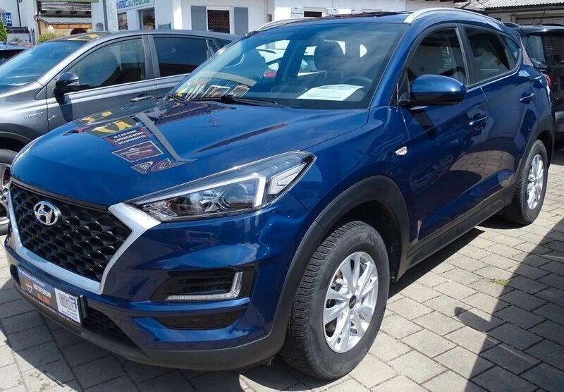 Blau Gebraucht 2019 Hyundai Tucson Style SUV | 14.999 € (Guter Preis) - Bild 1/4