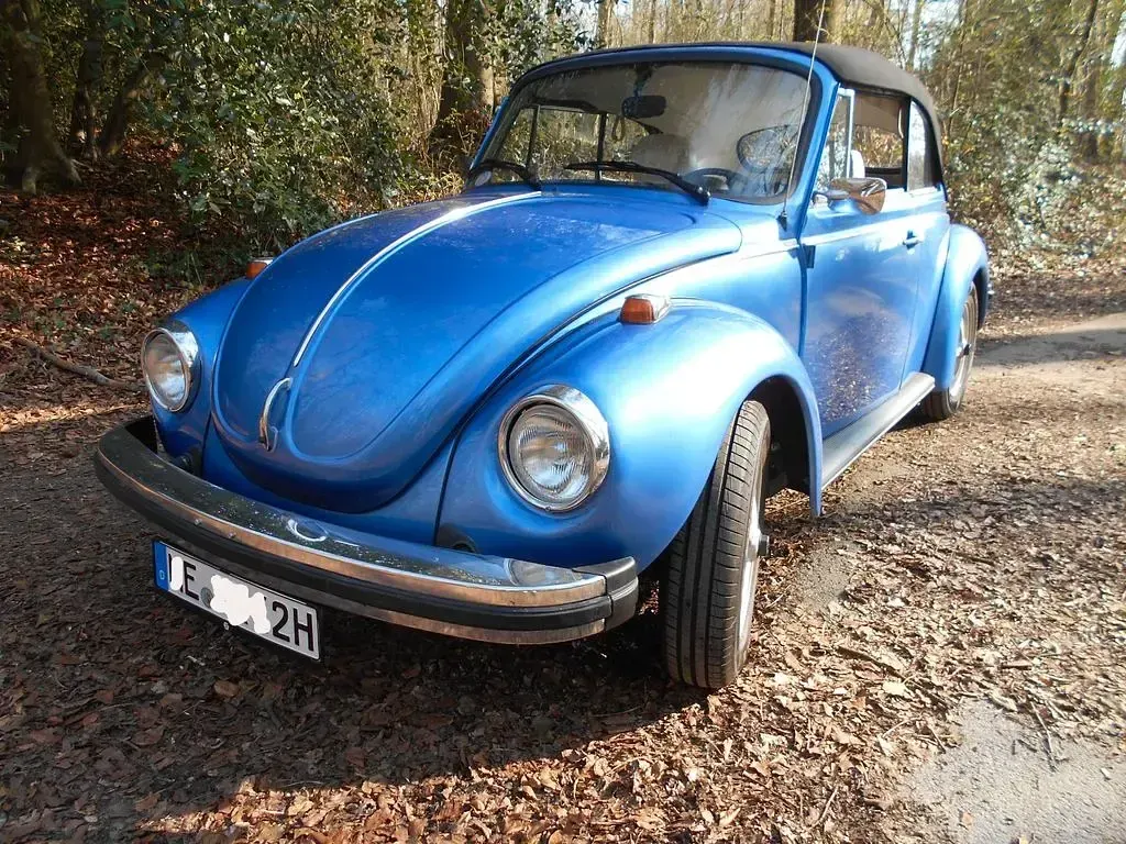 Gebraucht VW Käfer S 50 PS (36 kW) 1978 Blau Cabrio