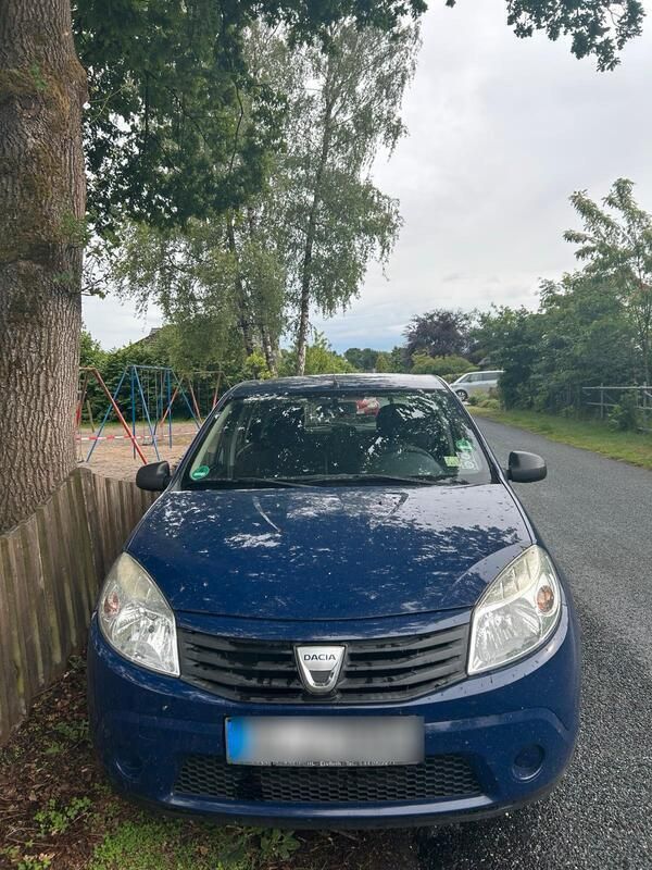Blau Gebraucht 2008 Dacia Sandero Kleinwagen | 1.350 € (Fairer Preis) - Bild 1/4