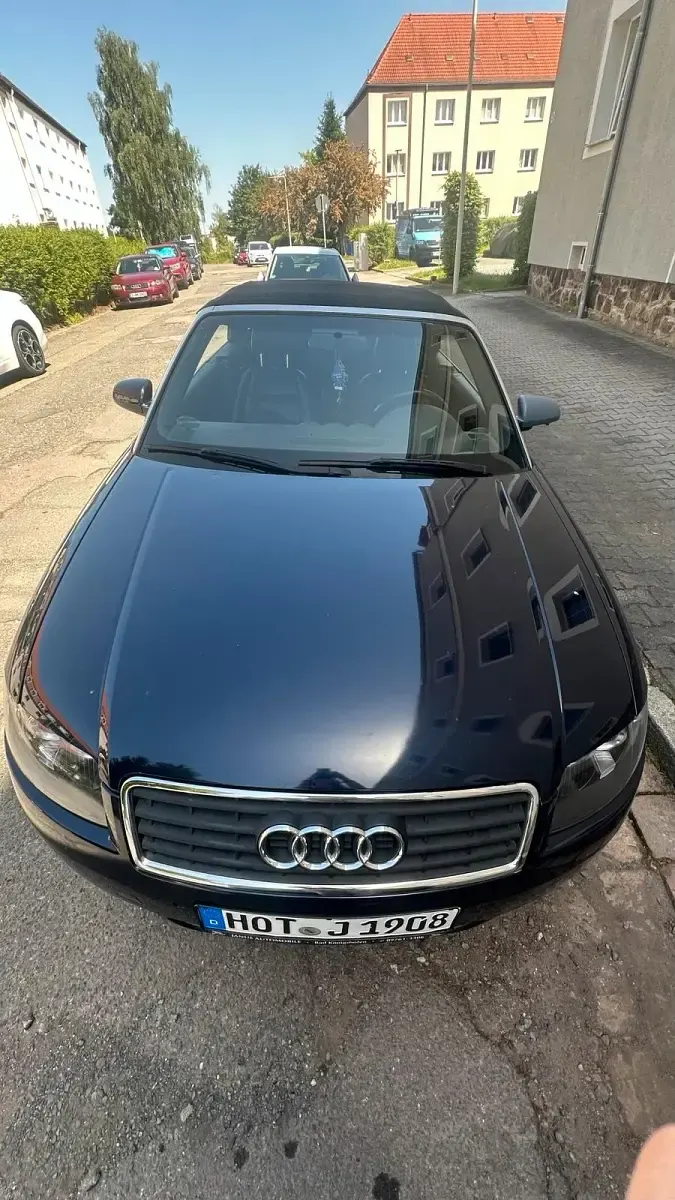 Gebraucht Audi A4 Cabriolet 170 PS (125 kW) 2002 Blau Cabrio