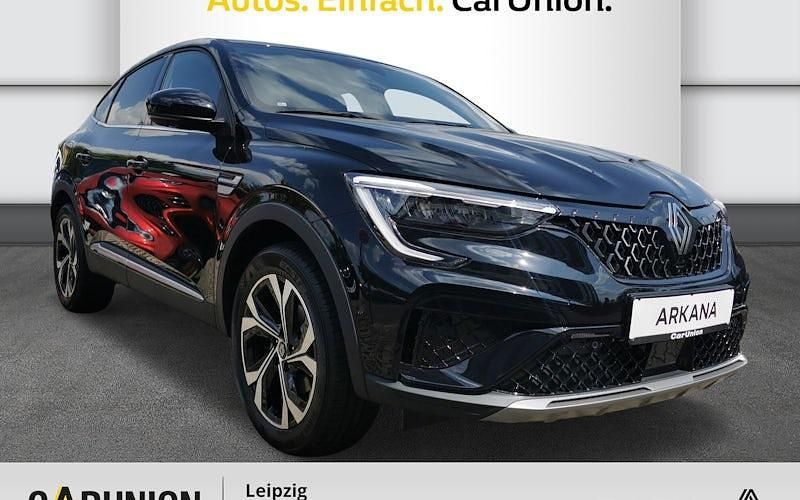 Onyxschwarz metallic (schwarz) Gebraucht 2024 Renault Arkana Techno SUV | 34.495 € (Teuer) - Bild 1/4