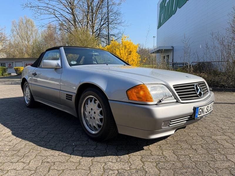Gebraucht Mercedes SL500 320 PS (235 kW) 1993 Silber Cabrio