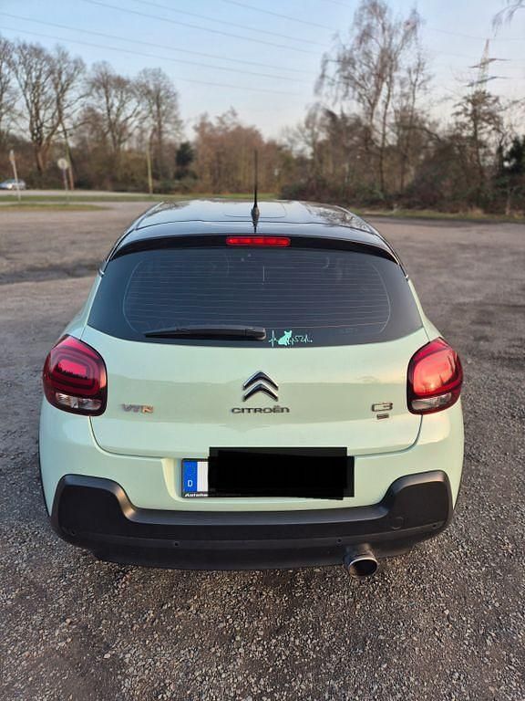 Gebraucht Citroën C3 Feel 83 PS (61 kW) 2020 Grün Kleinwagen