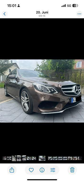 Braun Gebraucht 2015 Mercedes E350 AMG Limousine | 19.300 € (Superpreis) - Bild 1/4