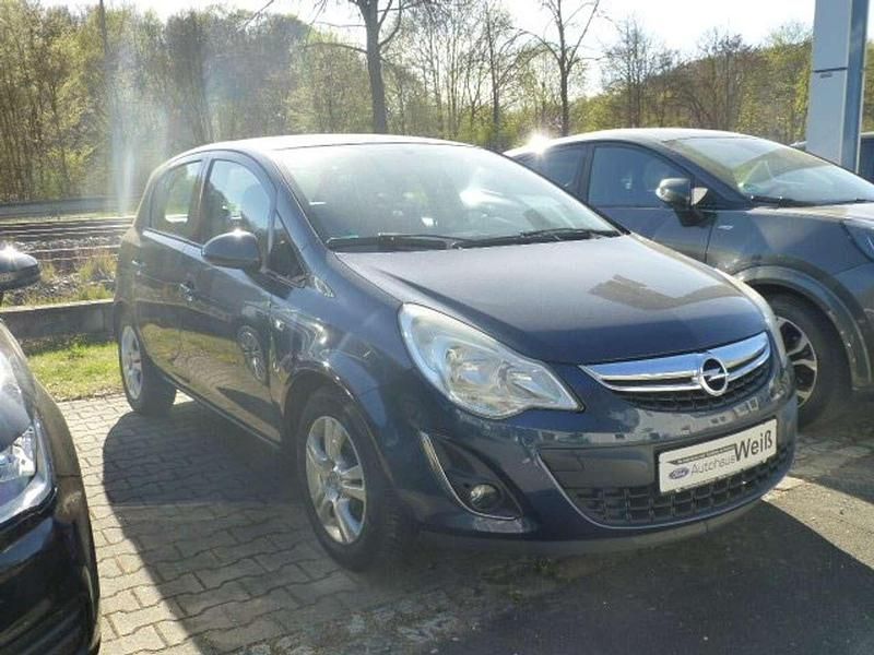 Gebraucht Opel Corsa Selection 86 PS (63 kW) 2012 Ozean blau (p2) Kleinwagen