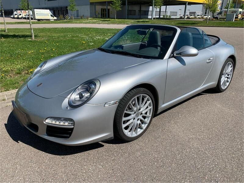 Silber Gebraucht 2009 Porsche 997 Cabrio | 62.500 € - Bild 1/4
